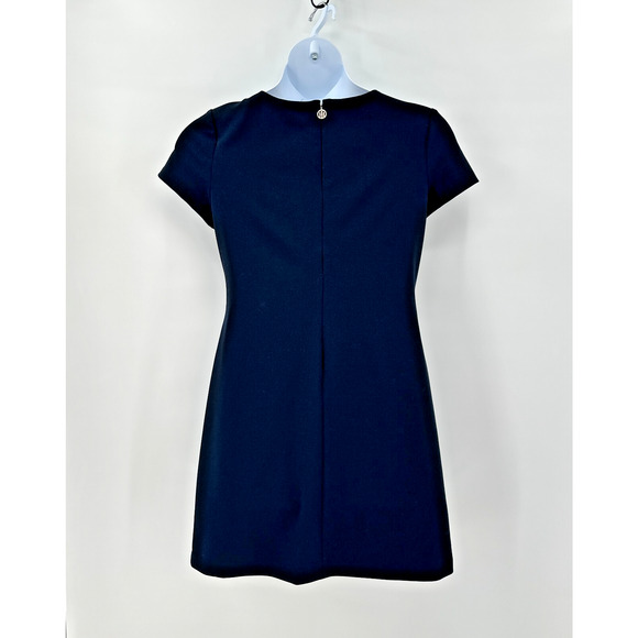 Tommy Hilfiger Dress Womens size 10 Blue Mod Retro Style Preppy‎ Officecore - Picture 4 of 9